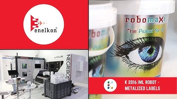 K 2016 I IML SIDE ENTRY ROBOT | Bucket Handle Insertion + IML Metalized label