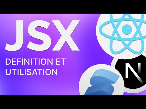 Vidéo: Qu'est-ce que JSX en réaction ?
