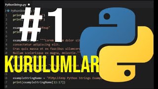 Pycharm kurulum #1