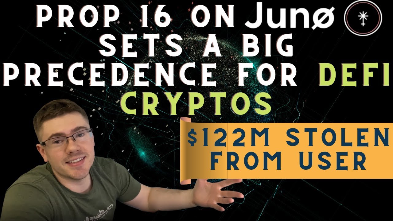 JUNO proposal 16 on Cosmos Network will set precedence | JUNO network airdrop to be taken back