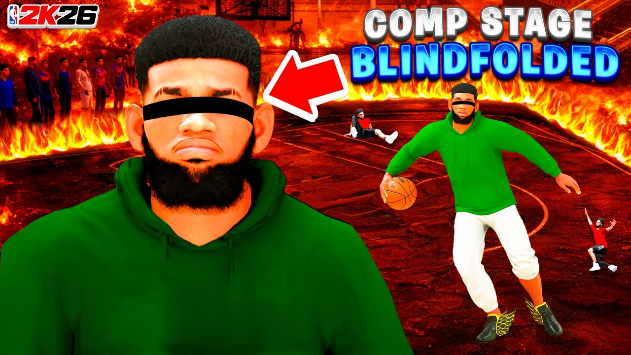 Comp Stage 2k26 DESTROYING COMP STAGE PLAYERS BLINDFOLDED W/ THE BEST GUARD BUILD IN ...