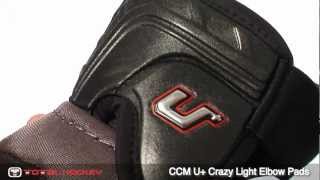 CCM U+ Crazy Light Elbow Pads