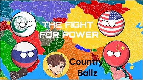 The Fight For Power!! CountryBall nutshell | CountryBallZ | #countryballs #geography #fight