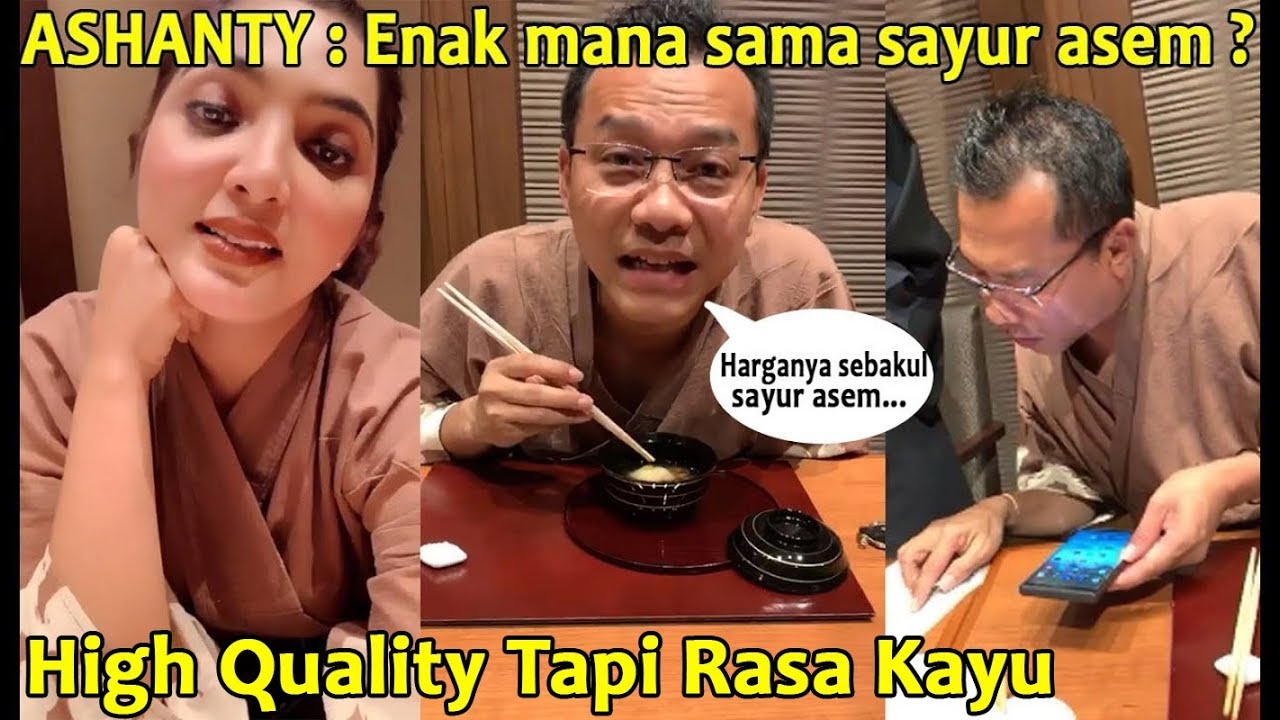 KOCAK Anang Makan Makanan JEPANG Di Ketawain Sama Bunda Ashanty