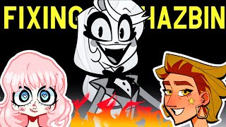 The ‘FIXING’ Hazbin Hotel Characters Drama... #COVERART