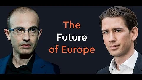 Yuval Noah Harari & Chancellor Sebastian Kurz in C...