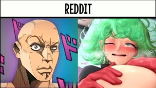 Anime Vs Reddit The Rock Reaction Meme 