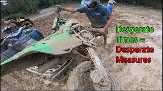 Busco Beach KX85 MUDDY Wheelies (Feat. @wcdirtbikecody1169&amp;@BraydonPrice.)