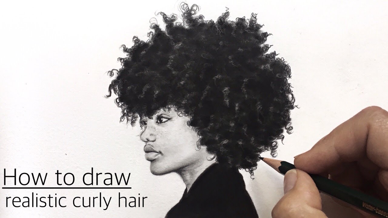 Dos Donts How To Draw Curly Hair Step By Step Drawing Tutorial Hair Miranda Magazine Curly Hair Drawing Realistic Hair Drawing How To Draw Hair