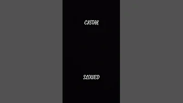 CISTAK SLOWED 
