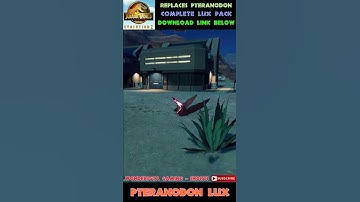PTERANODON LUX! - Complete Lux Pack - Jurassic World Evolution 2 Mods - #shorts