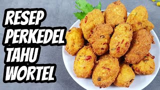 Resep Cara Membuat Perkedel Tahu Wortel Pedas Mudah Enak dan Sederhana