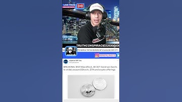 BLACK ROCK & GOLDMAN SACHS TO EXPAND BITCOIN, ETH & CRYPTO OFFERINGS