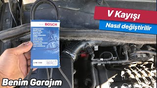 V Kayışı Nasıl Değiştirilir | Opel Corsa D auxiliary belt replacement