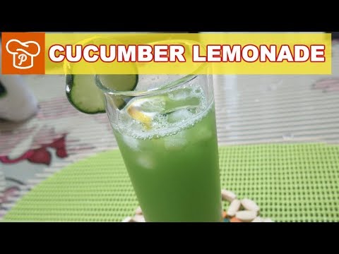 How to Make Cucumber Lemonade | Pinoy Easy Recipes