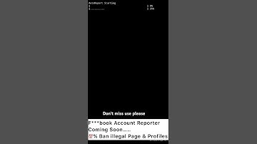 F***book auto report 👿 #termux #python #hackinglover #technology #techlover