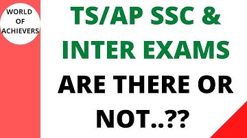 TS/AP SSC & INTER EXAMS ARE THERE OR NOT?|TS/AP LOCKDOWN NEWS|TS/AP SSC & INTER EXAM DATE & SYLLABUS