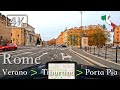 Rome | City Drive, Italy [Verano ⩾ Tiburtino ⩾ Porta Pia] December 2022 | ☁️