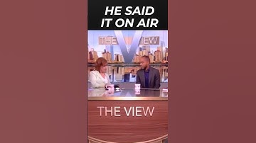 ‘The View’s’ Joy Behar Goes Silent After This Answer from Coleman Hughes