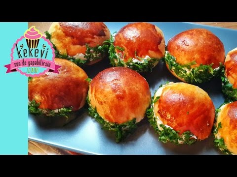 Saçaklı / Sakallı Poğaça Nasıl Yapılır?