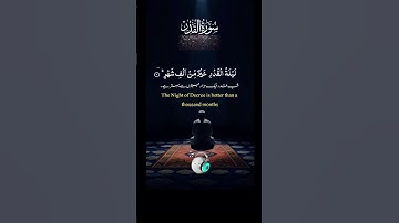 SURAH Al QADR VERSES #tilawtequran#اکسبلور #تلاوة_خاشعة #تلاوة_مميزة #quranverses #duet #تلاوات