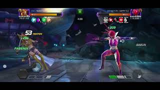 Mcoc Saison 69 aw node 17 Angela vs ruby Thursday 