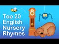 TOP 20 ENGLISH NURSERY RHYMES | Compilation | Nursery Rhymes TV | English Songs For Kids