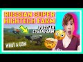 RUSSIAN CYBERPUNK FARM // РУССКАЯ КИБЕРДЕРЕВНЯ | REACTION!🇷🇺♥️