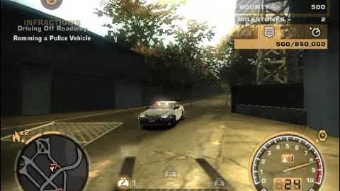 Need for speed most wanted invisible car