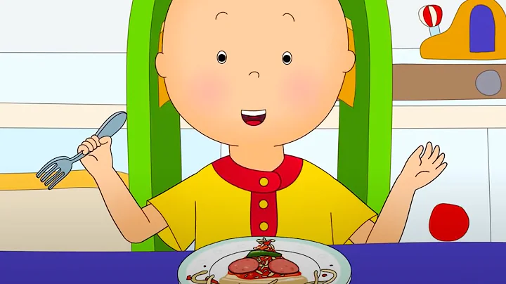 Caillou's Pizza Party ★ Funny Animated Caillou | Cartoons for kids | Caillou