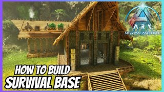 How to Build the Best Survival Base - Build Tutorial - Ark Survival Ascended