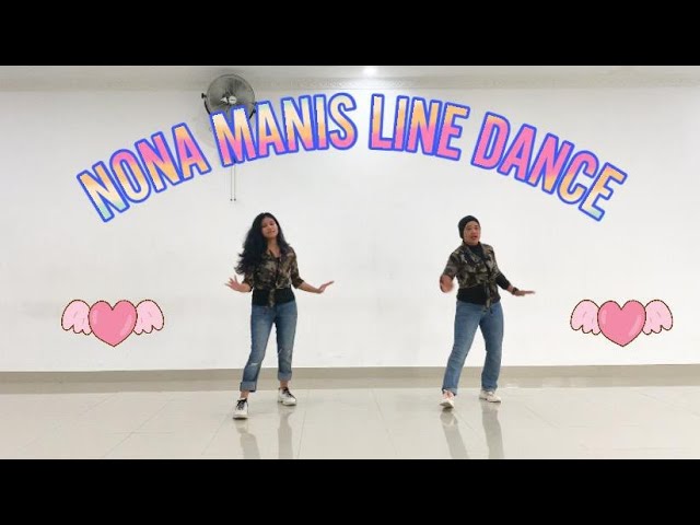 NONA MANIS || LINE DANCE BEGINNER class=