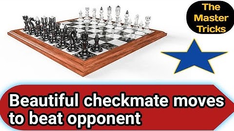 englund gambit declined reversed french variation । checkmate with queen and bishop । chess tricks