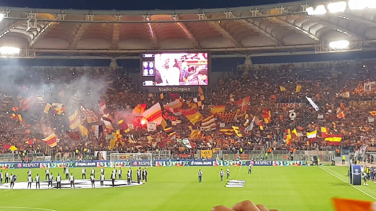 Roma Liverpool - Inno Roma 2.5.2018