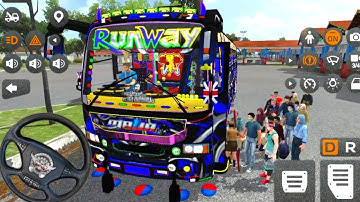 💥 Bus Simulator Indonesia New Map Mod Best Android Gameplay Video 