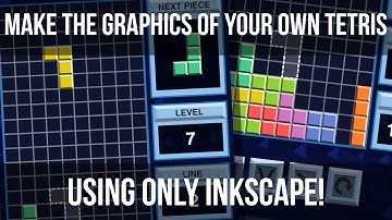 Make the Game Art of Your Tetris Using Inkscape - Promo