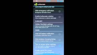 Samsung galaxy note 3 - Wanam Xposed application (Rooted devices only) screenshot 1