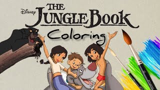 The Jungle Book Coloring | Colorin Disney Cartoons The Jungle Book Coloring | Colorin Disney Cartoons