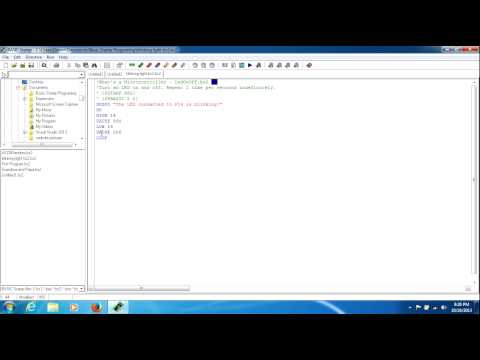 Basics of Programing with the Basic Stamp!