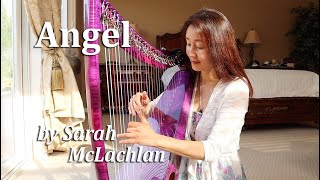 Angel by Sarah McLachlan (Harp Cover 432hz) + Sheet Music