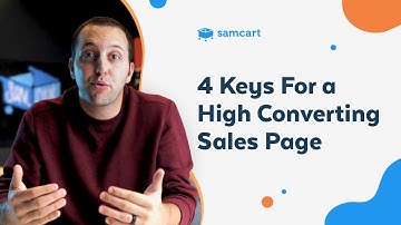 4 Key Elements To A High Converting Sales Page
