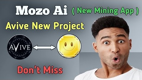Mozo Ai new mining project | Avive New project | MozoAi telegram Bot Mining Project #mozoai
