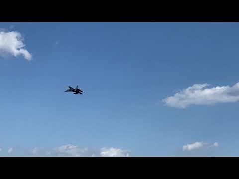 岩国基地 FA18スーパーホーネット 離陸