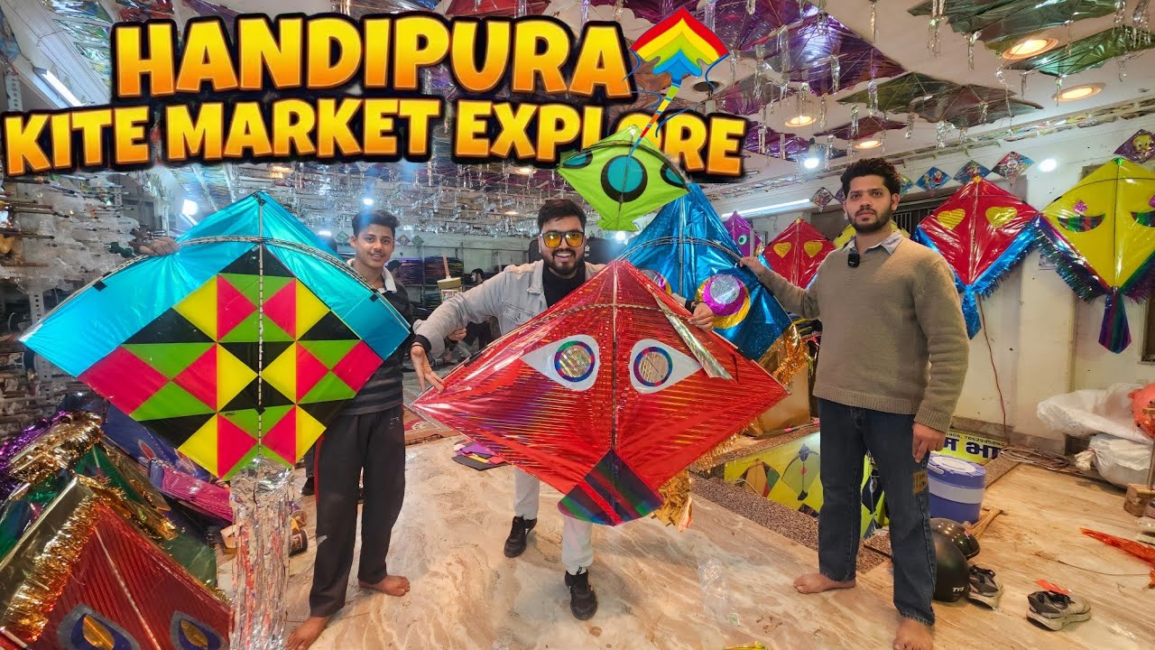 Cheapest Kite Market 2026 Jaipur | Handipura सबसे सस्ता पतंग बाजार हांडीपुरा जयपुर 
