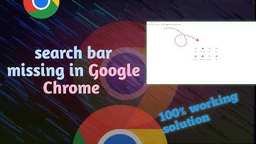 How to fix search bar missing in Google Chrome (2025)| Easily within 40 seconds