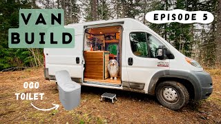 My Van Has a Bathroom! | OGO Composting Toilet Installation | Van Build Ep. 5