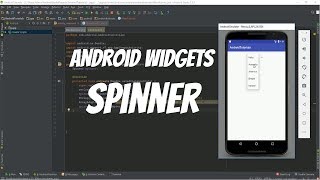 Android Widgets Part 10 - Spinner