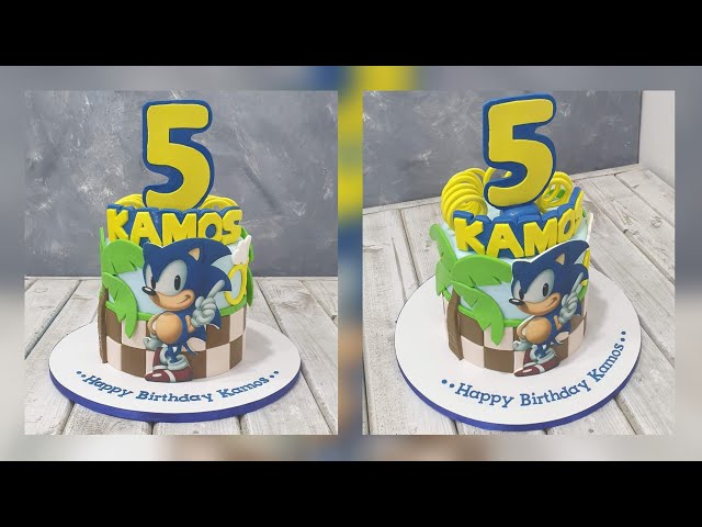 SONIC CAKE | BIRTHDAY CAKE | VLOG#22 - YouTube