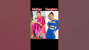 All Bollywood Actress Real Life Mother and daughter #actress #shorts #ananyapandey #shraddhakapoor