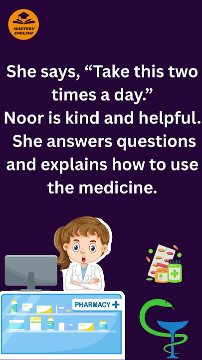 the pharmacist learn Jobs and Occupations in English through stories for beginner LEVEL #english